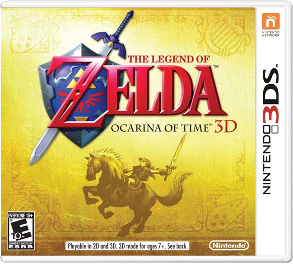 The legend of zelda Ocarina of time 3d