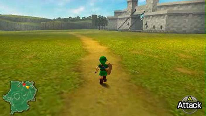 The legend of Zelda Ocarina of time 3D Decrypted Download