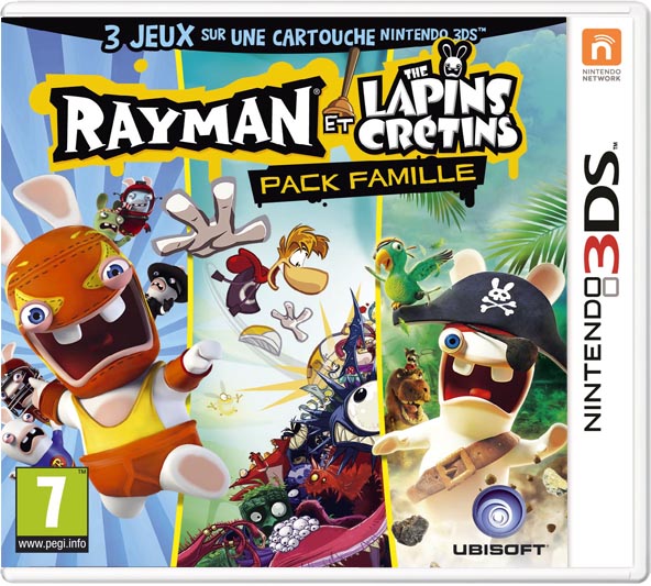 Rayman And Rabbids Family Pack 3ds Cia Download